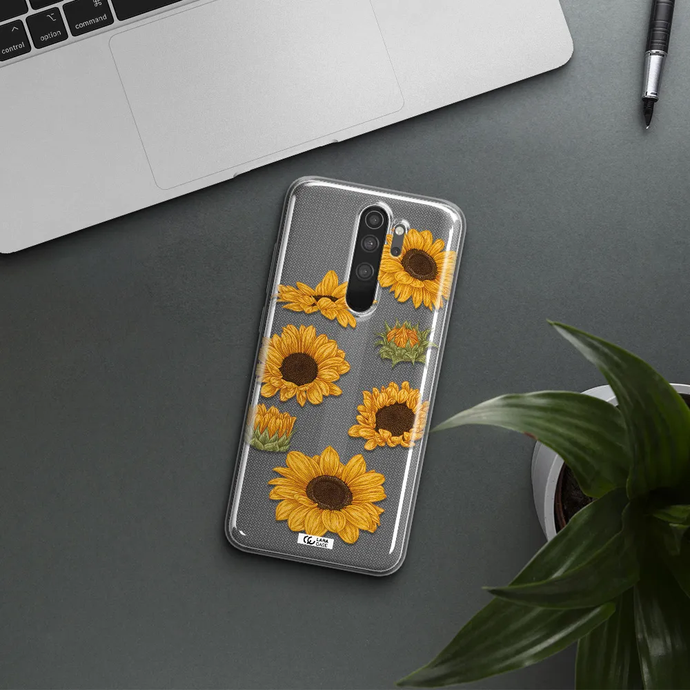 Sunflower Xiaomi Note 8 Pro Clear TPU Case