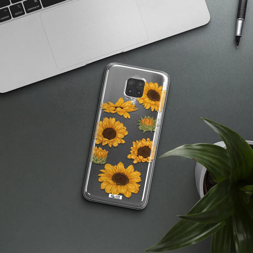 Sunflower Xiaomi Note 9 Pro Clear TPU Case