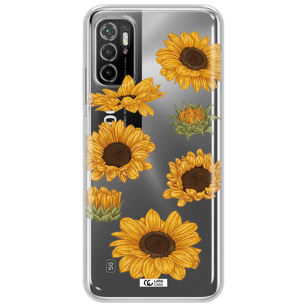 Sunflower Xiaomi Poco M3 Pro Clear Tpu Case