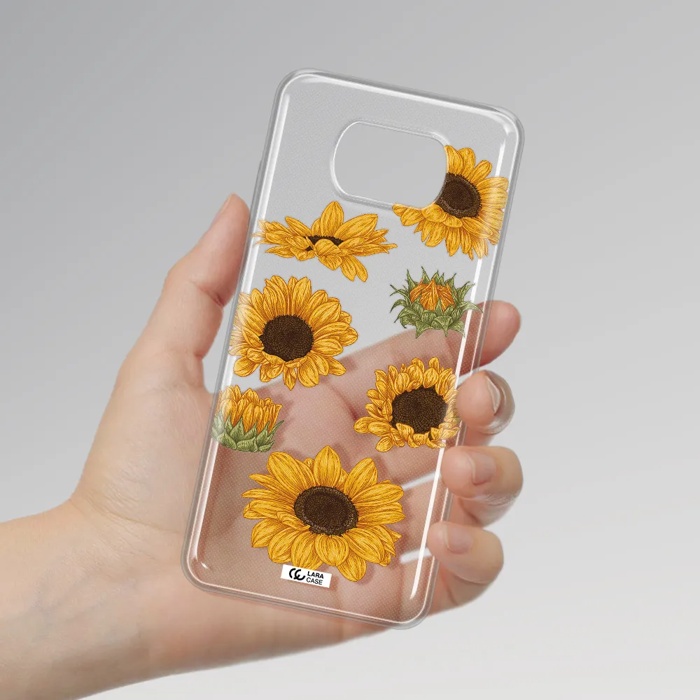 Sunflower Xiaomi Poco X3 Clear TPU Case