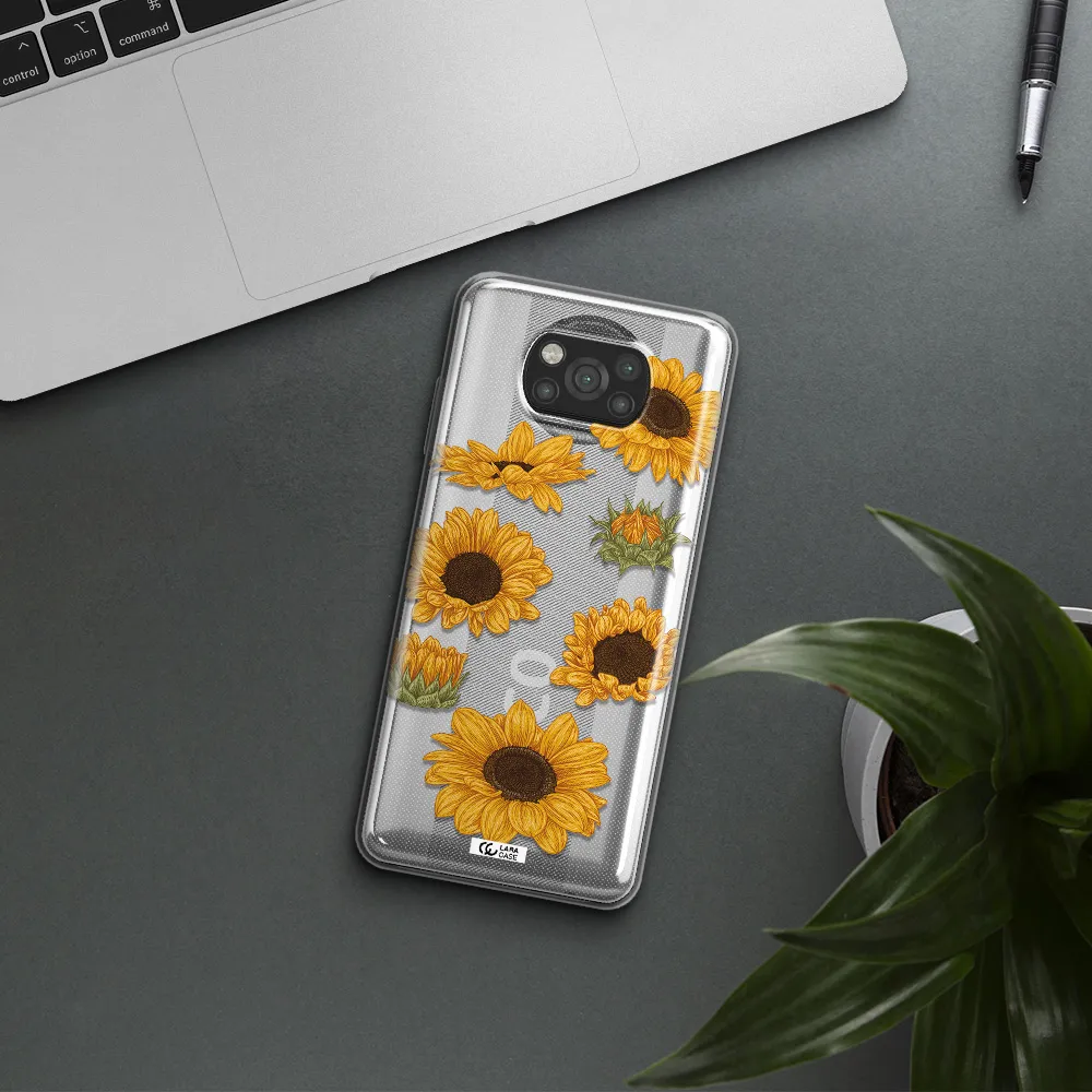 Sunflower Xiaomi Poco X3 Clear TPU Case