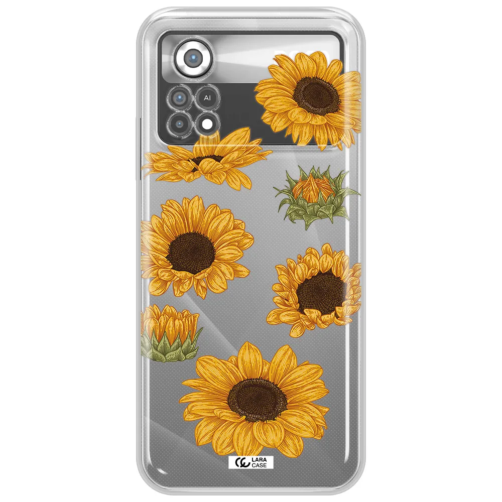 Sunflower Xiaomi Poco X4 Pro Clear TPU Case