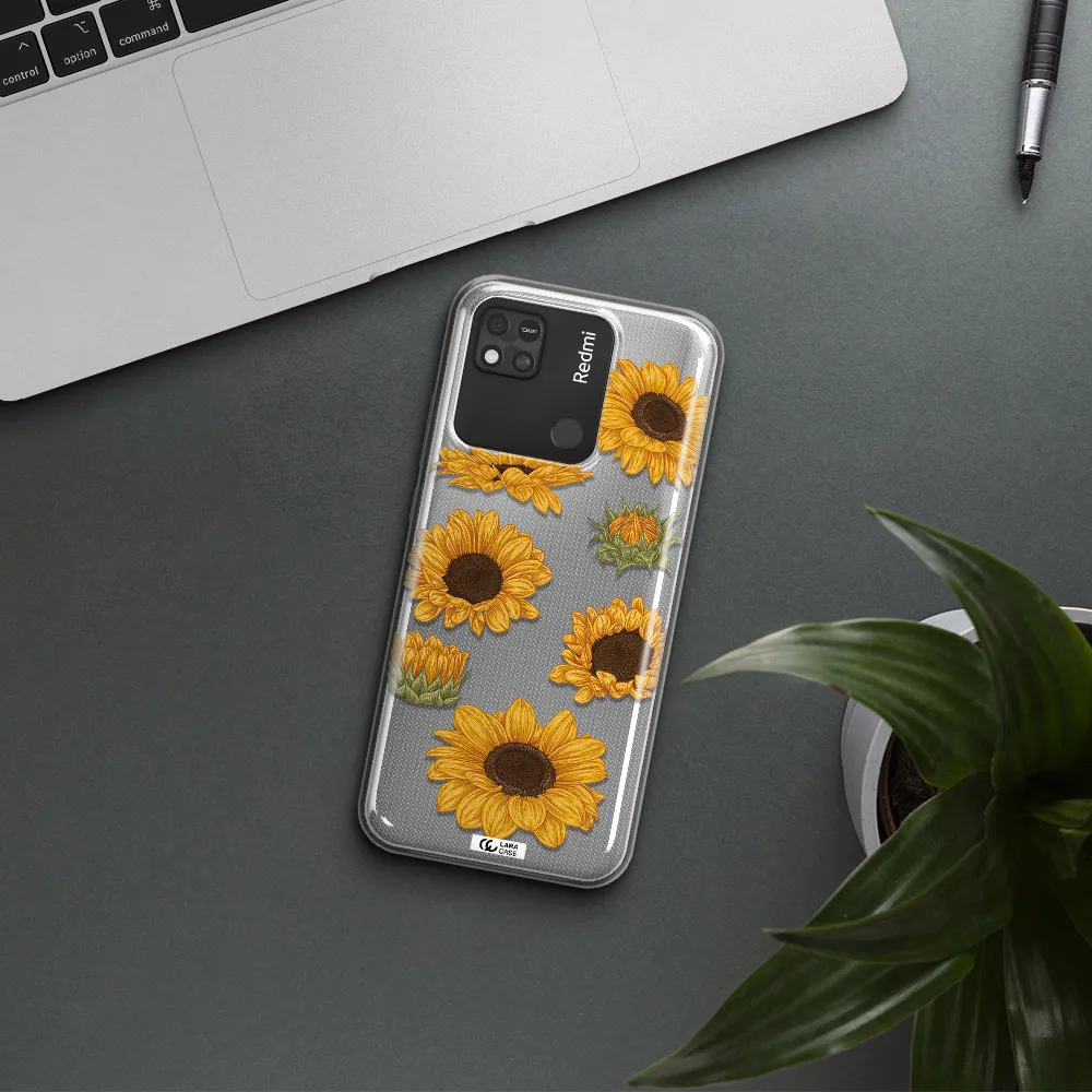Sunflower Xiaomi Redmi 10A Clear TPU Case
