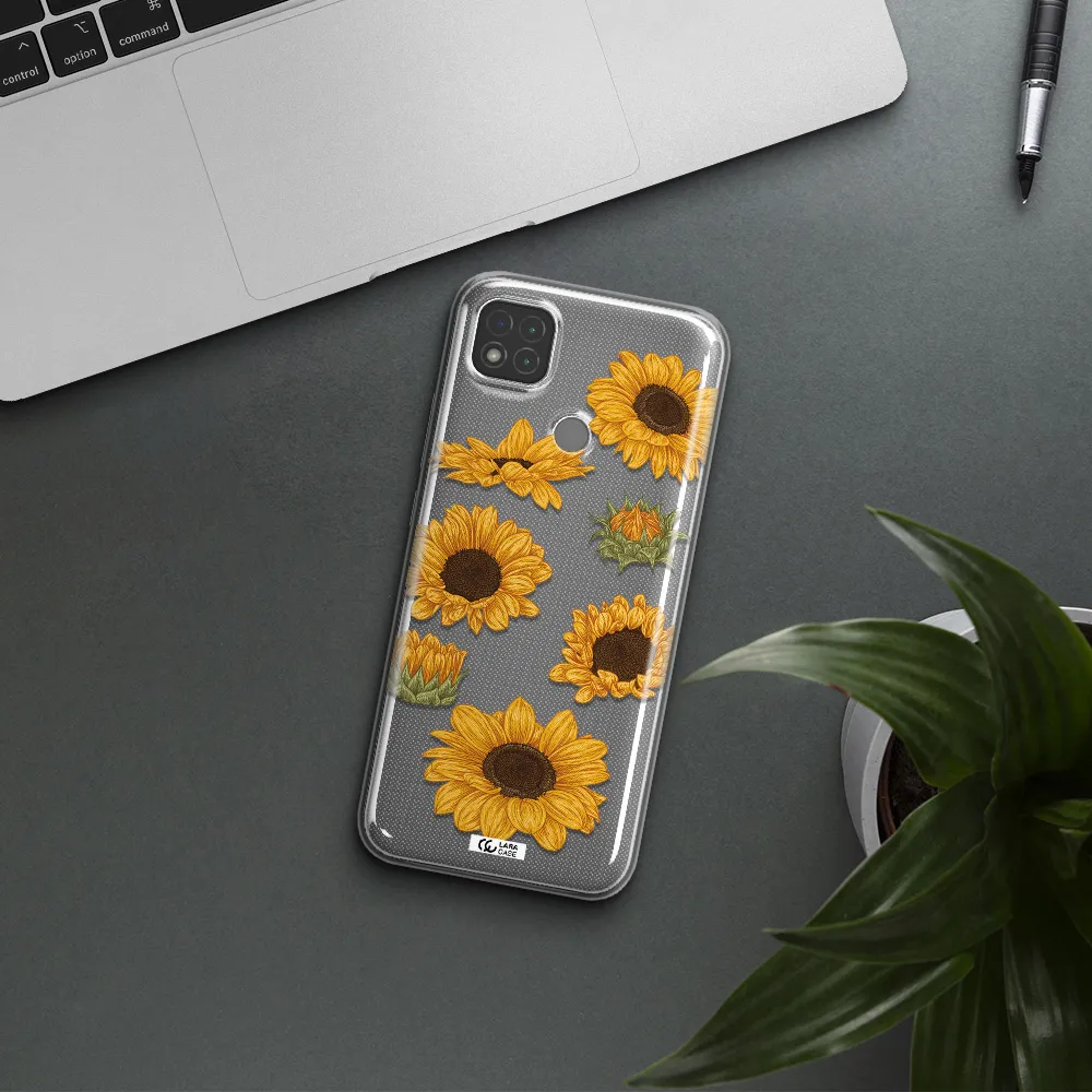 Sunflower Xiaomi Redmi 9C Clear TPU Case
