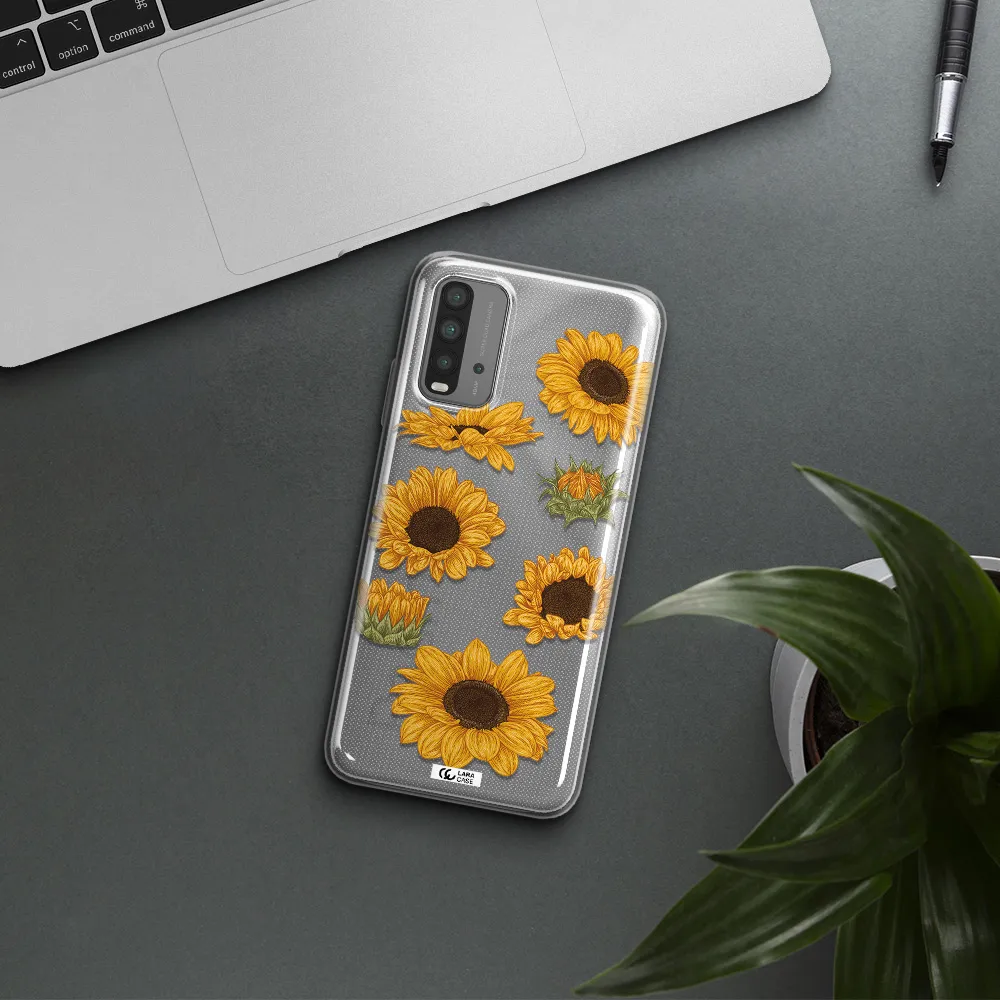 Sunflower Xiaomi Redmi 9T Clear TPU Case