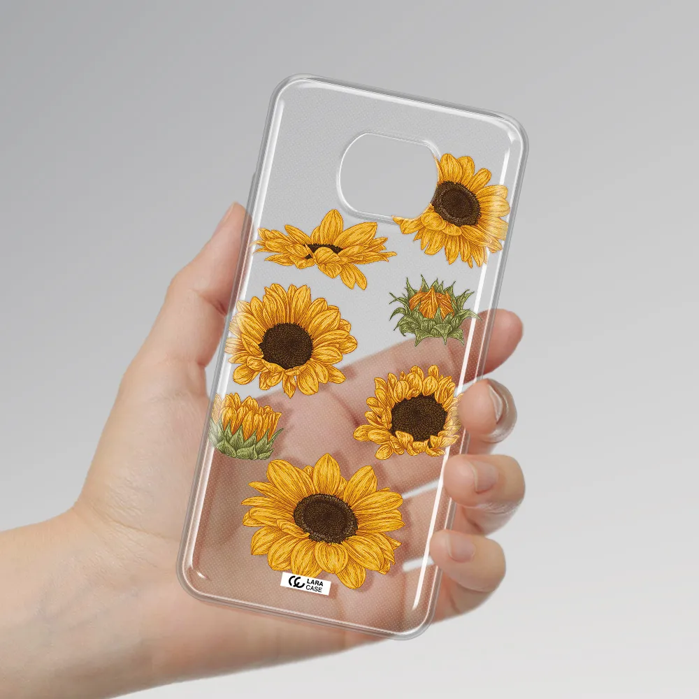 Sunflower Xiaomi Redmi Note 9T Clear Tpu Case