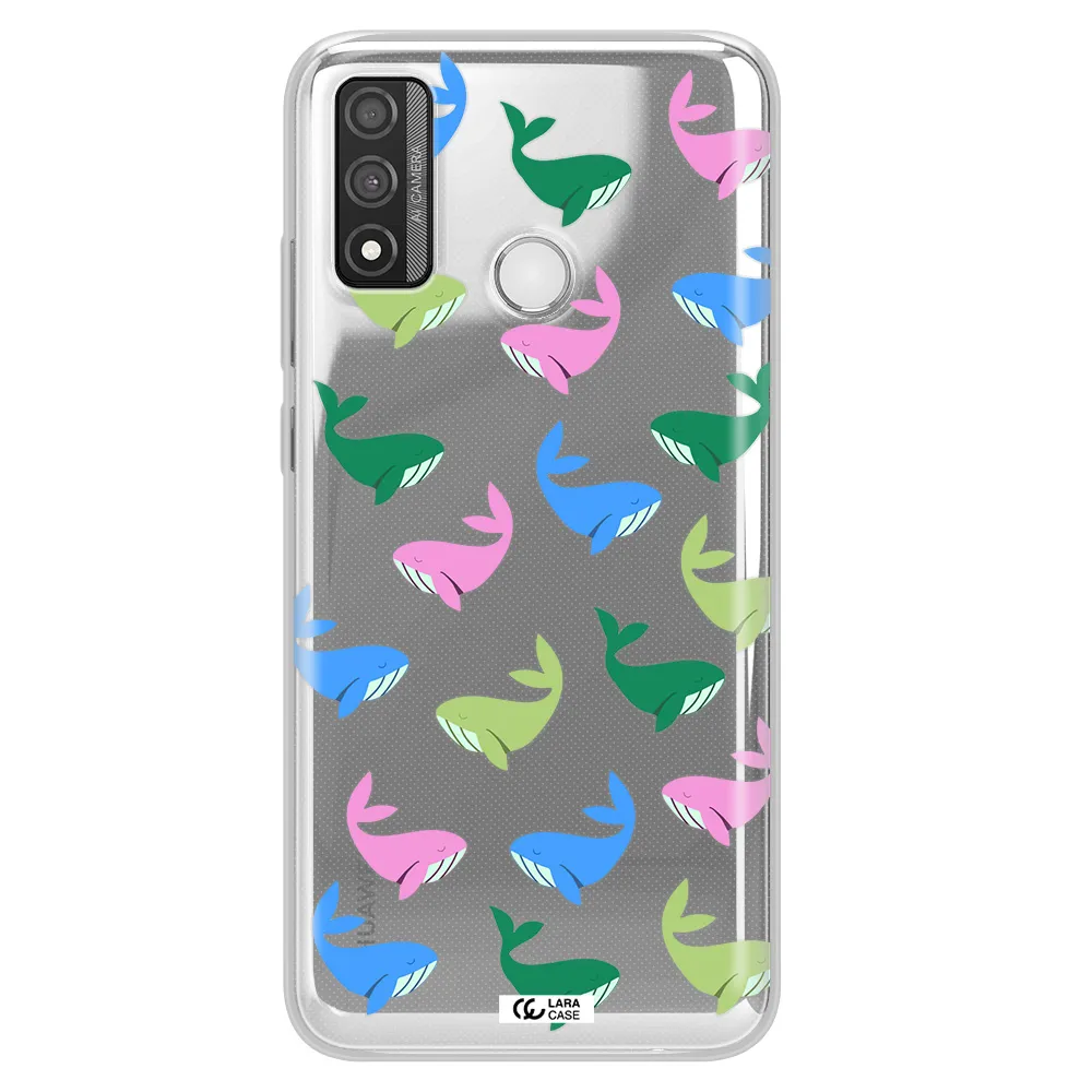 Colorful Whales Huawei P Smart 2020 Clear TPU Case