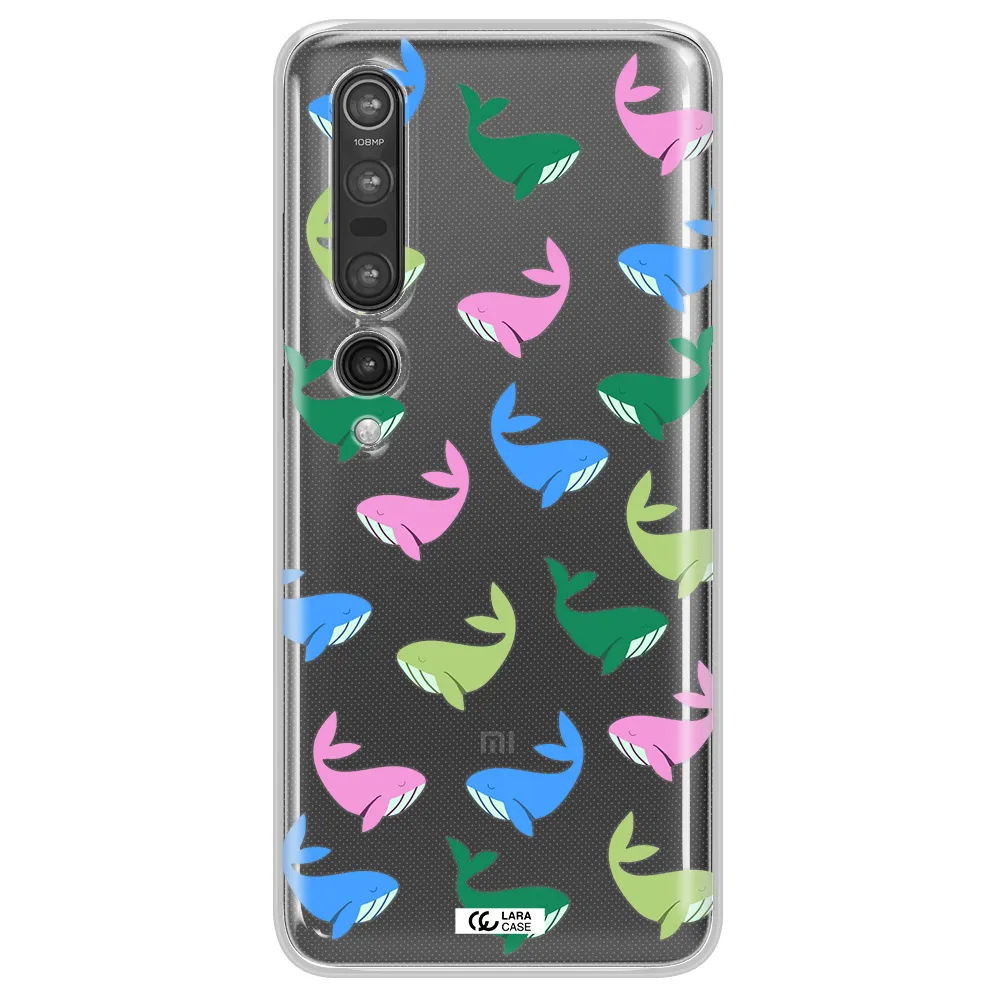 Colorful Whales Xiaomi Mi 10 Pro Clear TPU Case
