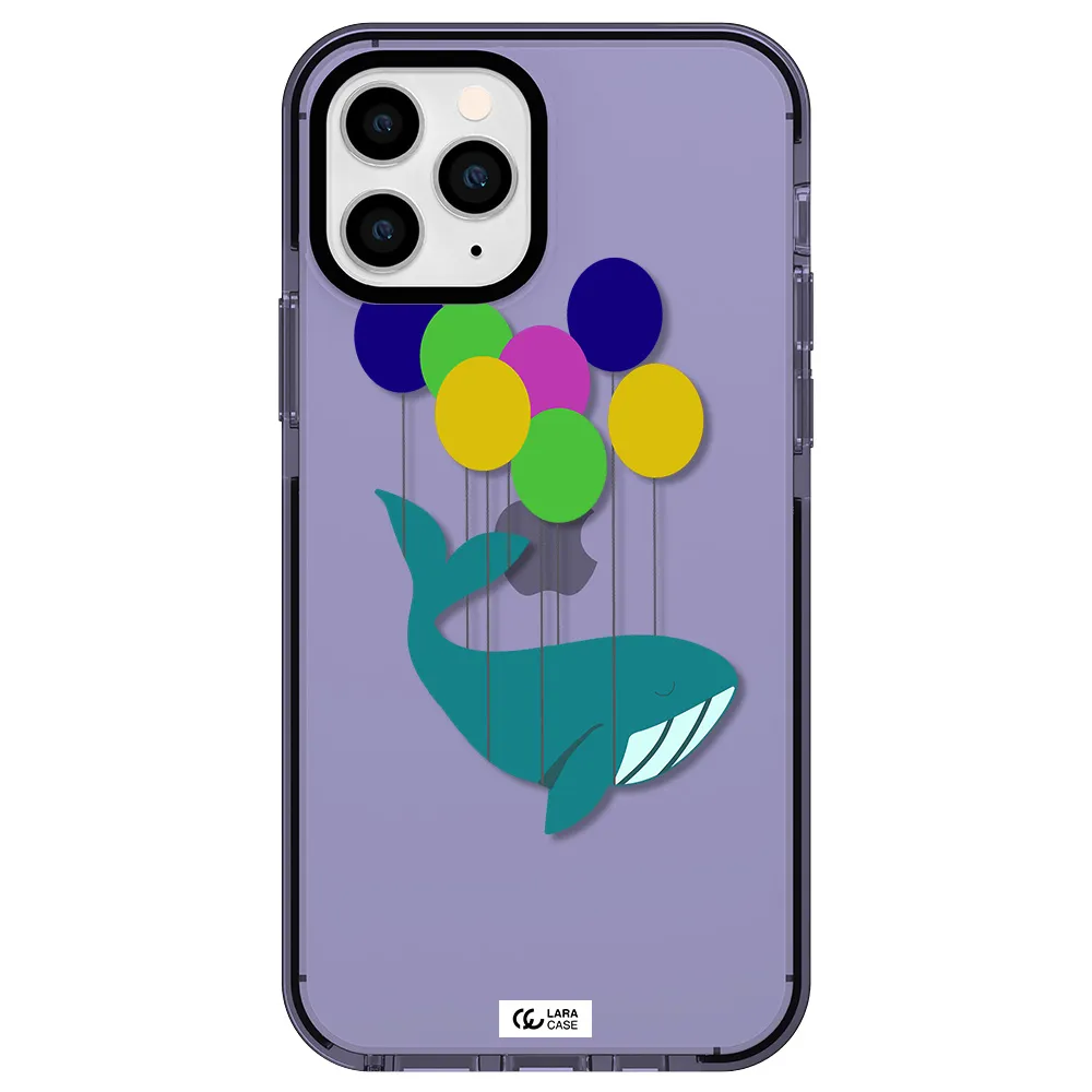 Flying Whale Apple iPhone 11 pro impact Lilac Case