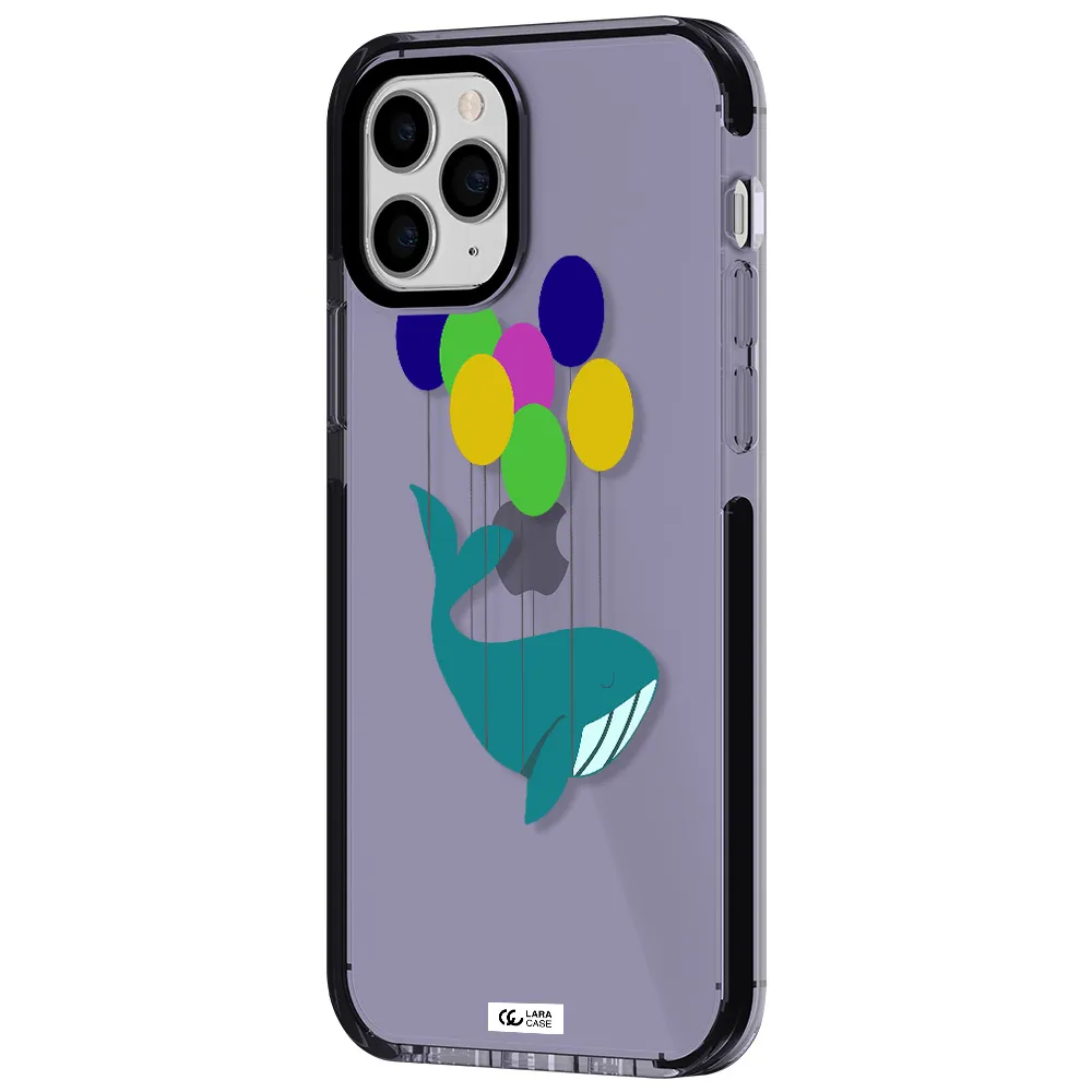 Flying Whale Apple iPhone 11 pro max impact Lilac Case