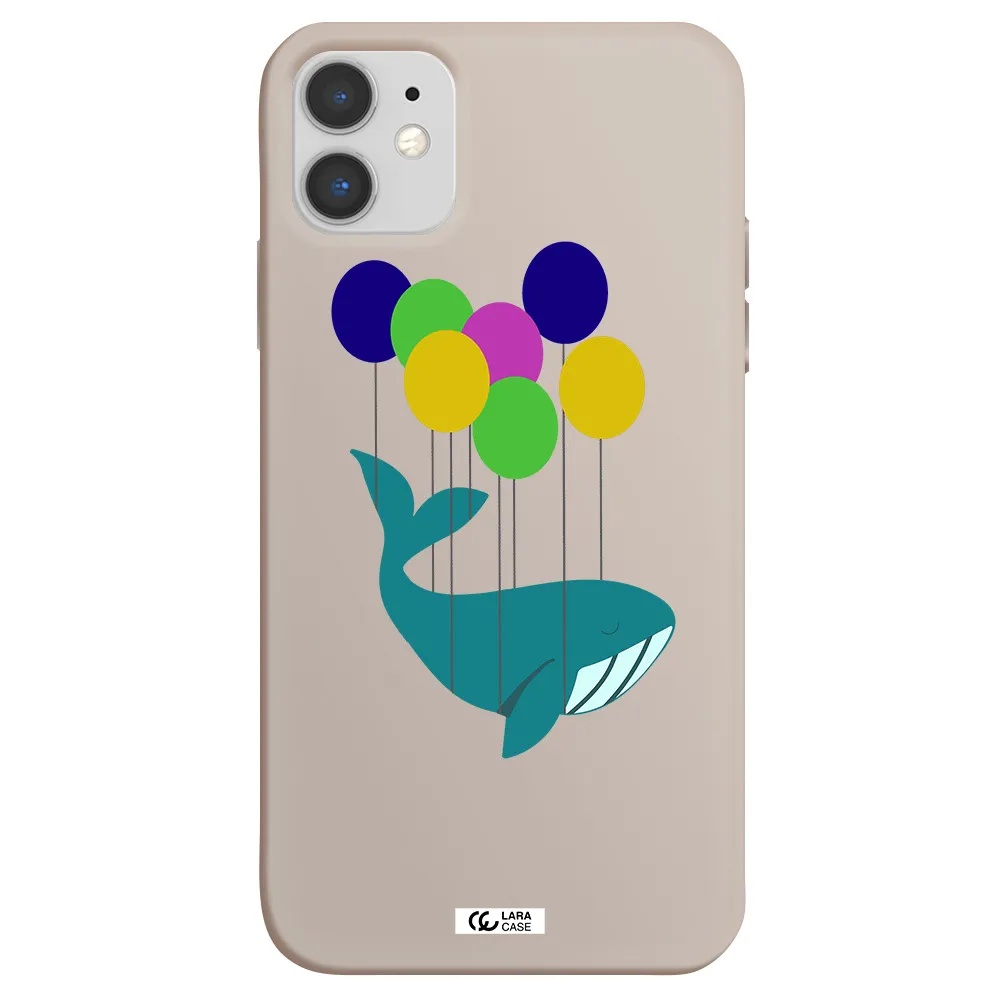 Flying Whale Apple iPhone 11 Silicone Stone Case