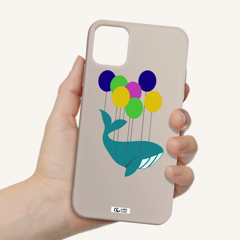 Flying Whale Apple iPhone 11 Silicone Stone Case