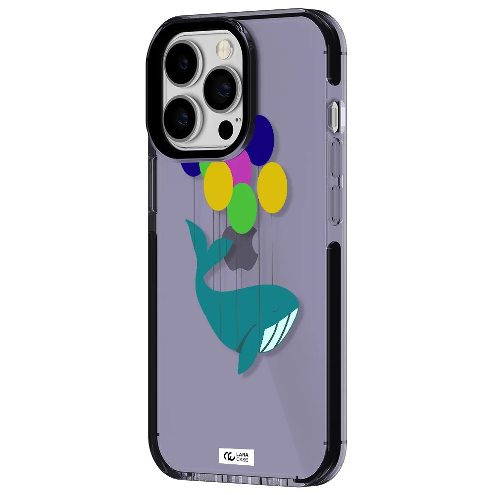 Flying Whale Apple iPhone 13 Pro impact Lilac Case