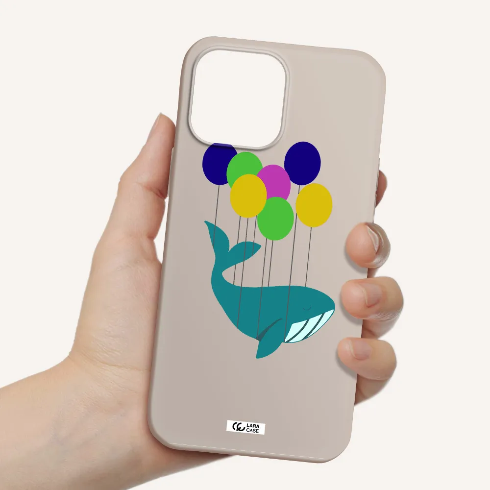 Flying Whale Apple iPhone 13 Pro Max Silicone Stone Case