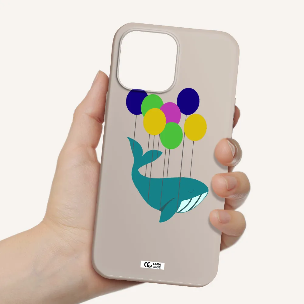 Flying Whale Apple iPhone 13 Pro Silicone Stone Case