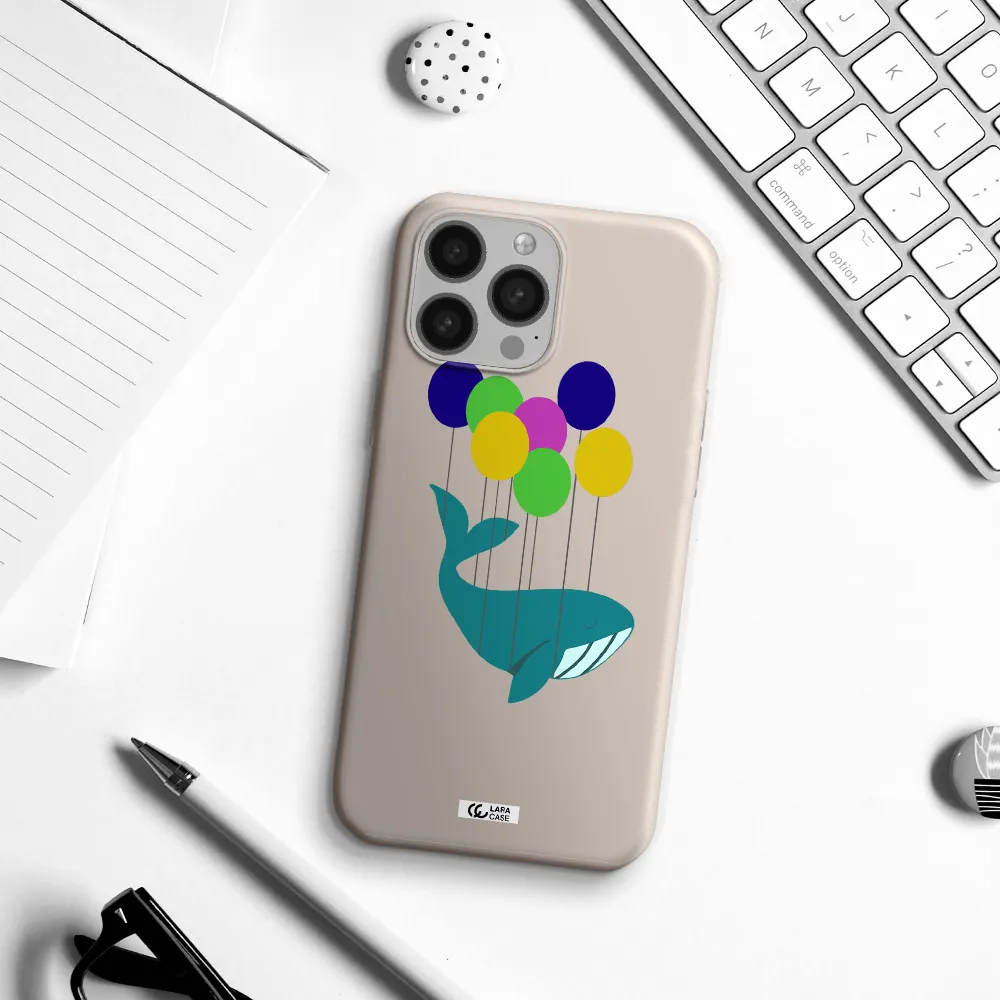 Flying Whale Apple iPhone 13 Pro Silicone Stone Case