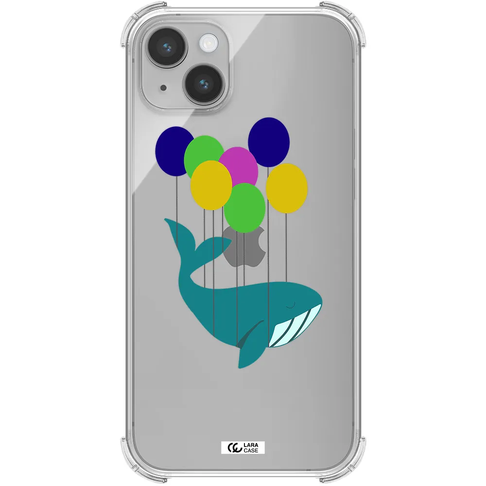 Flying Whale Apple iPhone 14 plus Clear PC Case