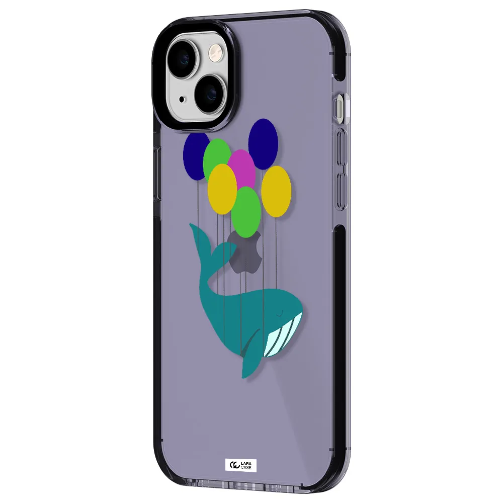 Flying Whale Apple iPhone 14 plus impact Lilac Case