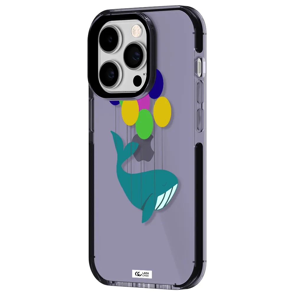 Flying Whale Apple iPhone 14 pro impact Lilac Case