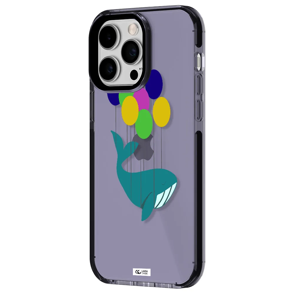 Flying Whale Apple iPhone 14 pro max impact Lilac Case