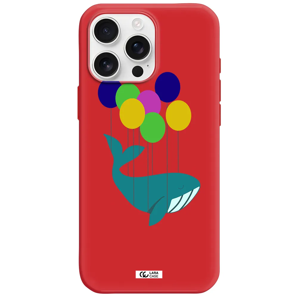 Flying Whale Apple Iphone 16 Pro Max Silicone Stone Case