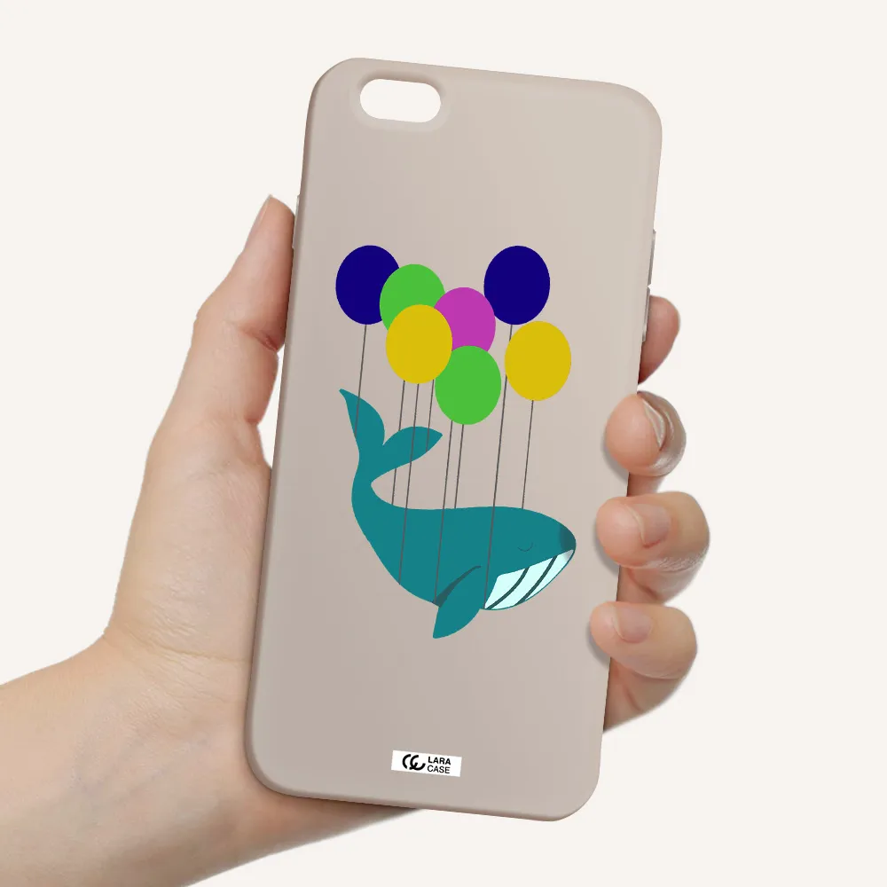Flying Whale Apple iPhone 6 plus Silicone Stone Case