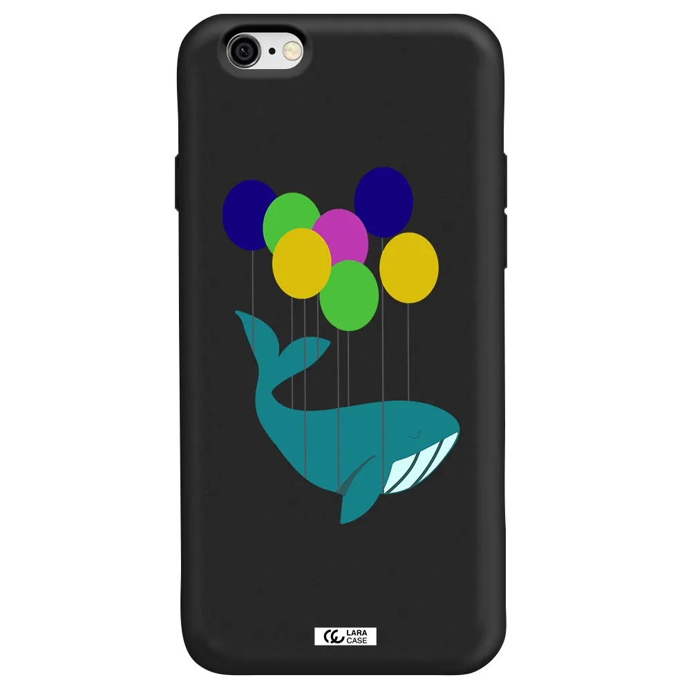 Flying Whale Apple iPhone 6 Silicone black Case