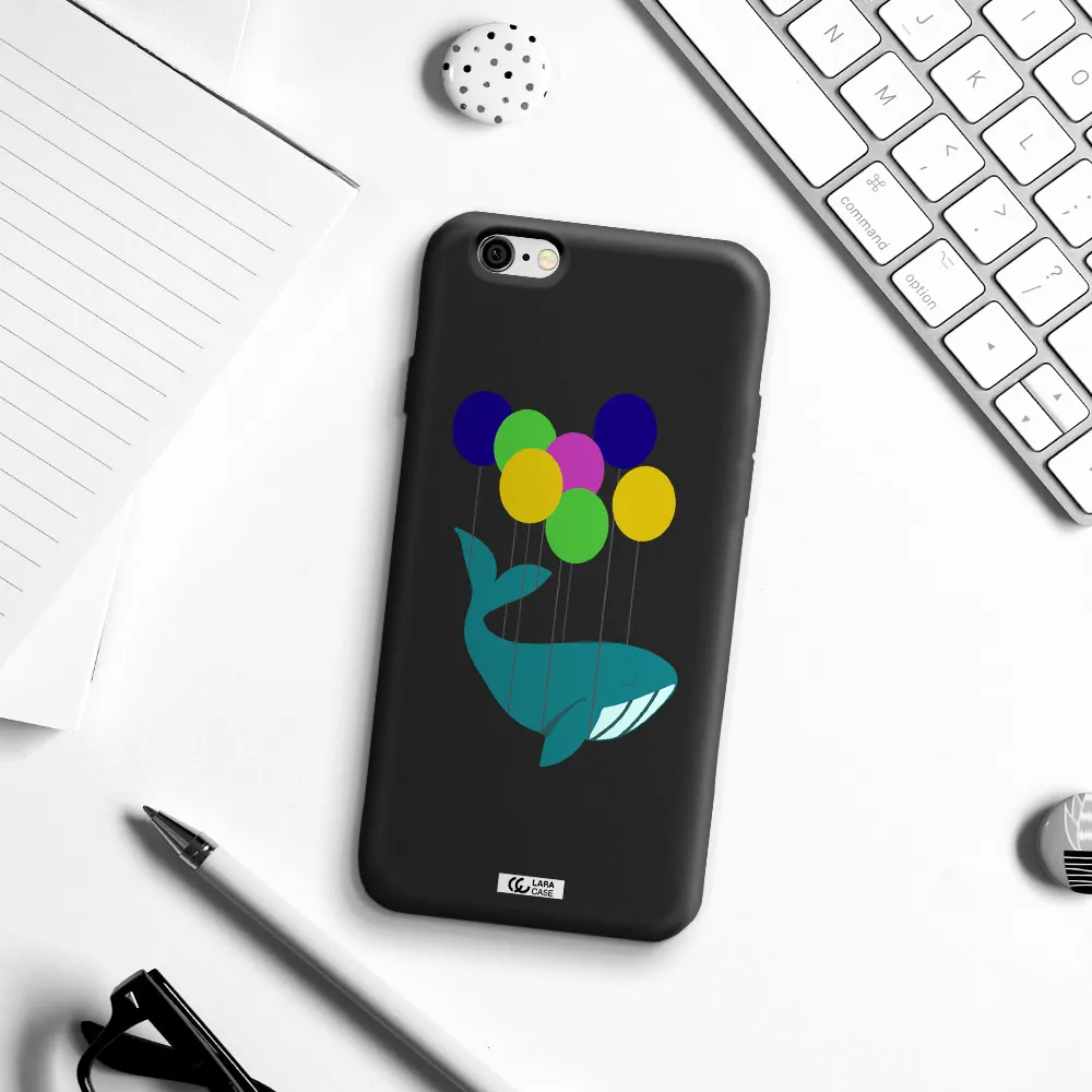 Flying Whale Apple iPhone 6 Silicone black Case