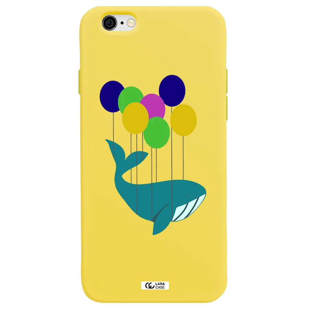 Flying Whale Apple iPhone 6 Silicone canary yellow Case