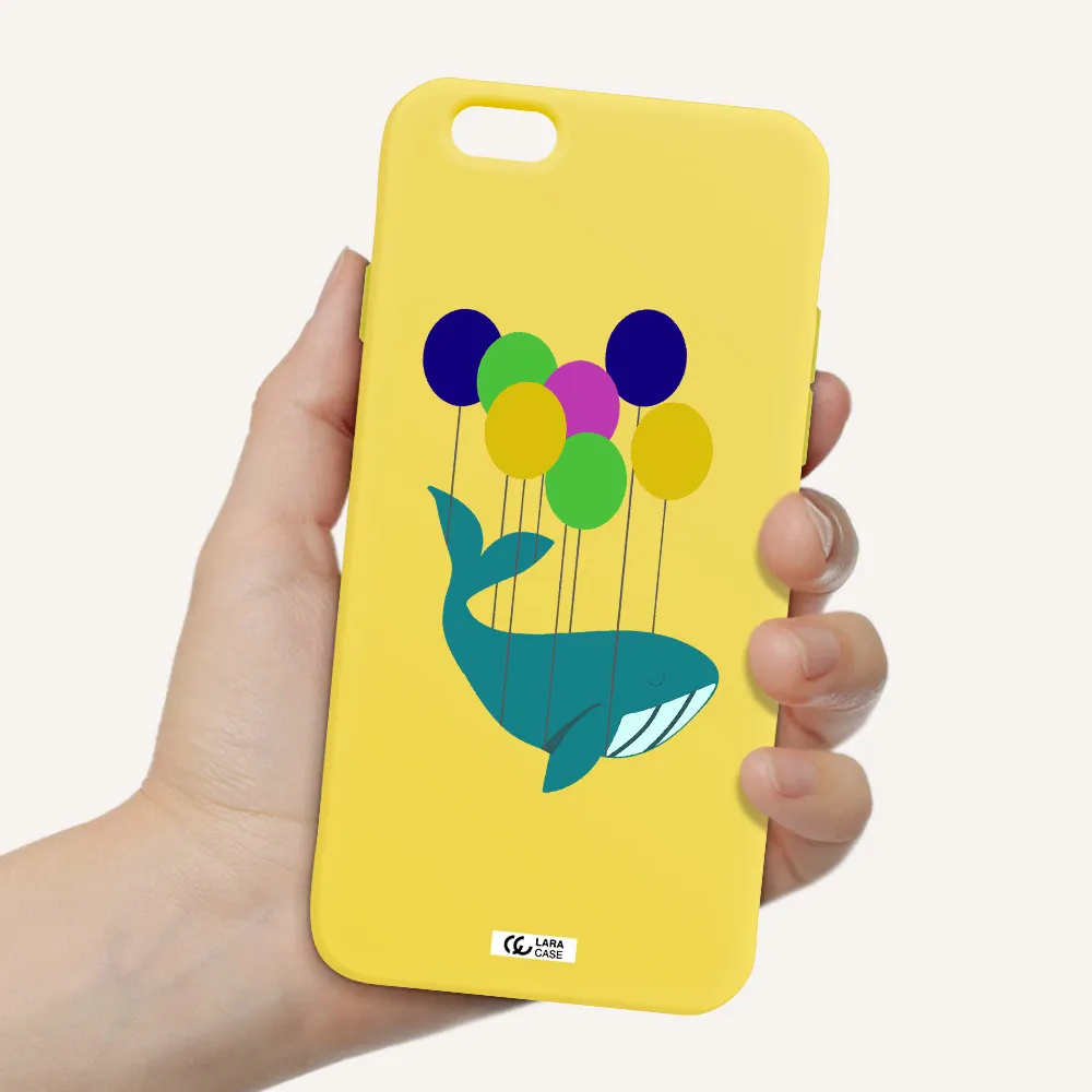 Flying Whale Apple iPhone 6 Silicone canary yellow Case