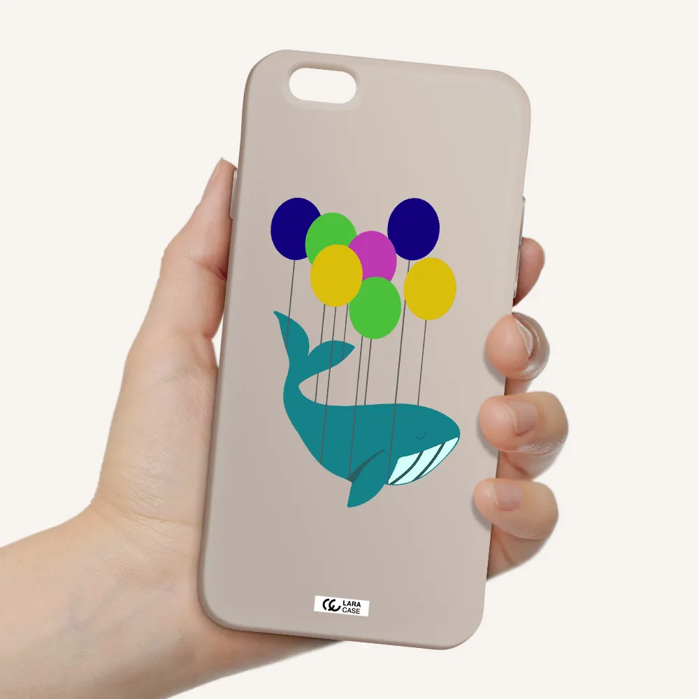 Flying Whale Apple iPhone 6 Silicone Stone Case