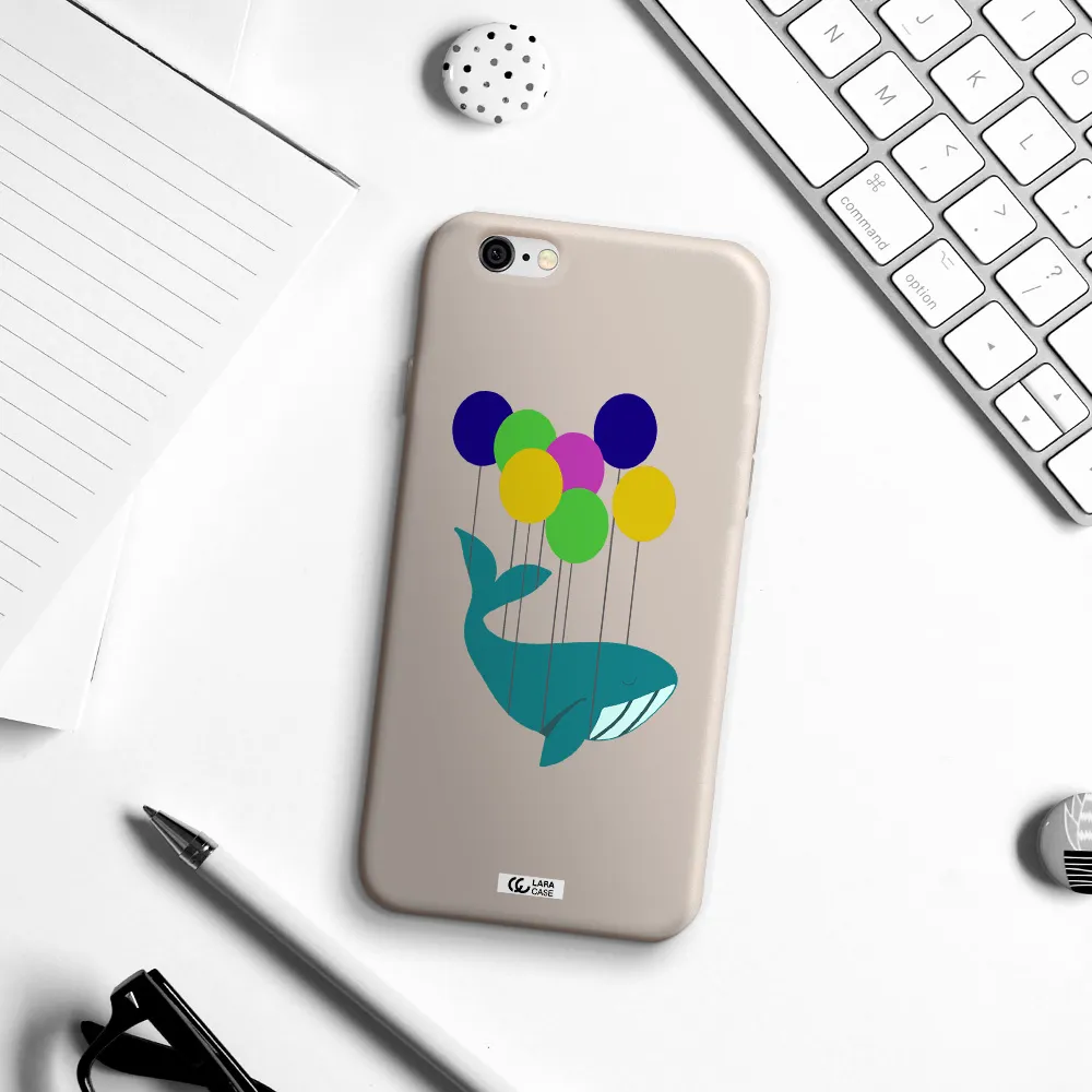 Flying Whale Apple iPhone 6 Silicone Stone Case
