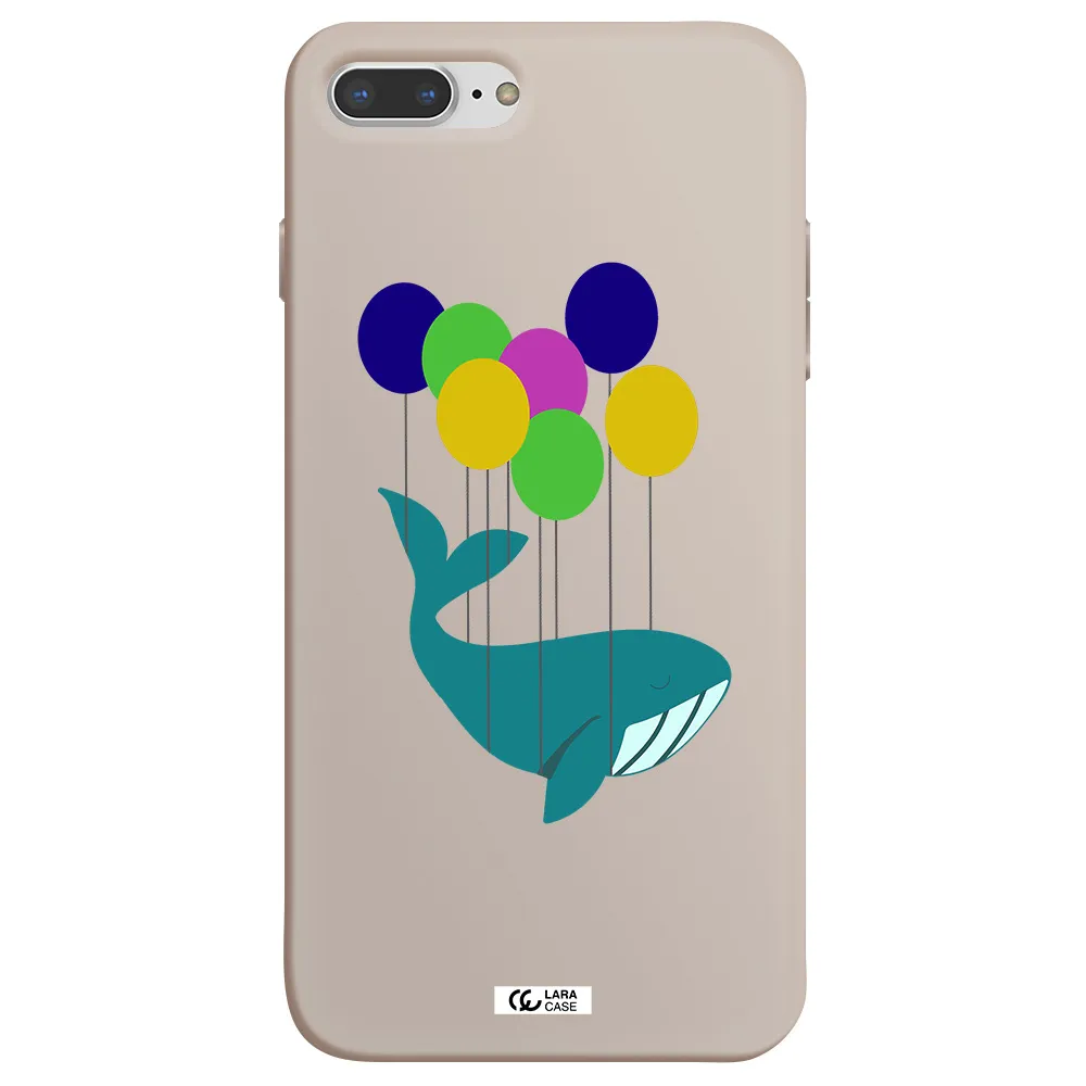 Flying Whale Apple iPhone 7 plus Silicone Stone Case