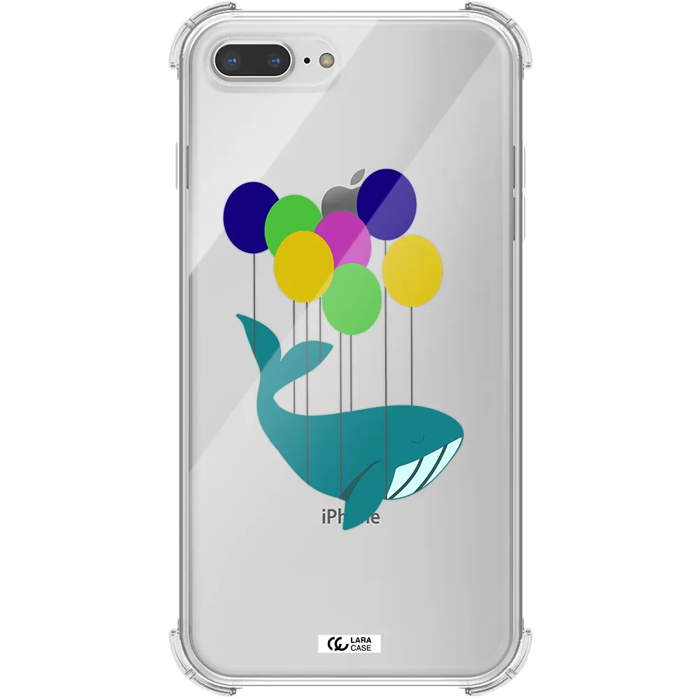 Flying Whale Apple iPhone 8 plus Clear PC Case