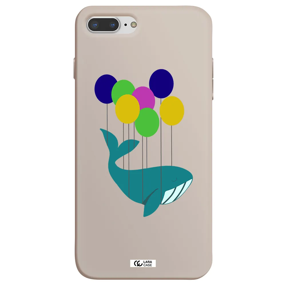 Flying Whale Apple iPhone 8 plus Silicone Stone Case
