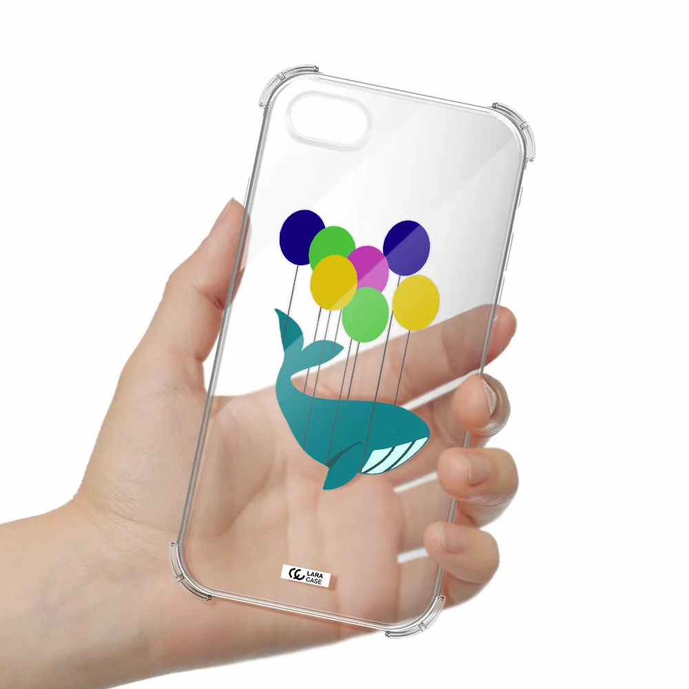 Flying Whale Apple iPhone se 2020 Clear PC Case