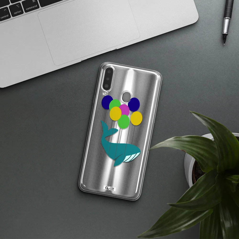Flying Whale Samsung A20S Clear TPU Case