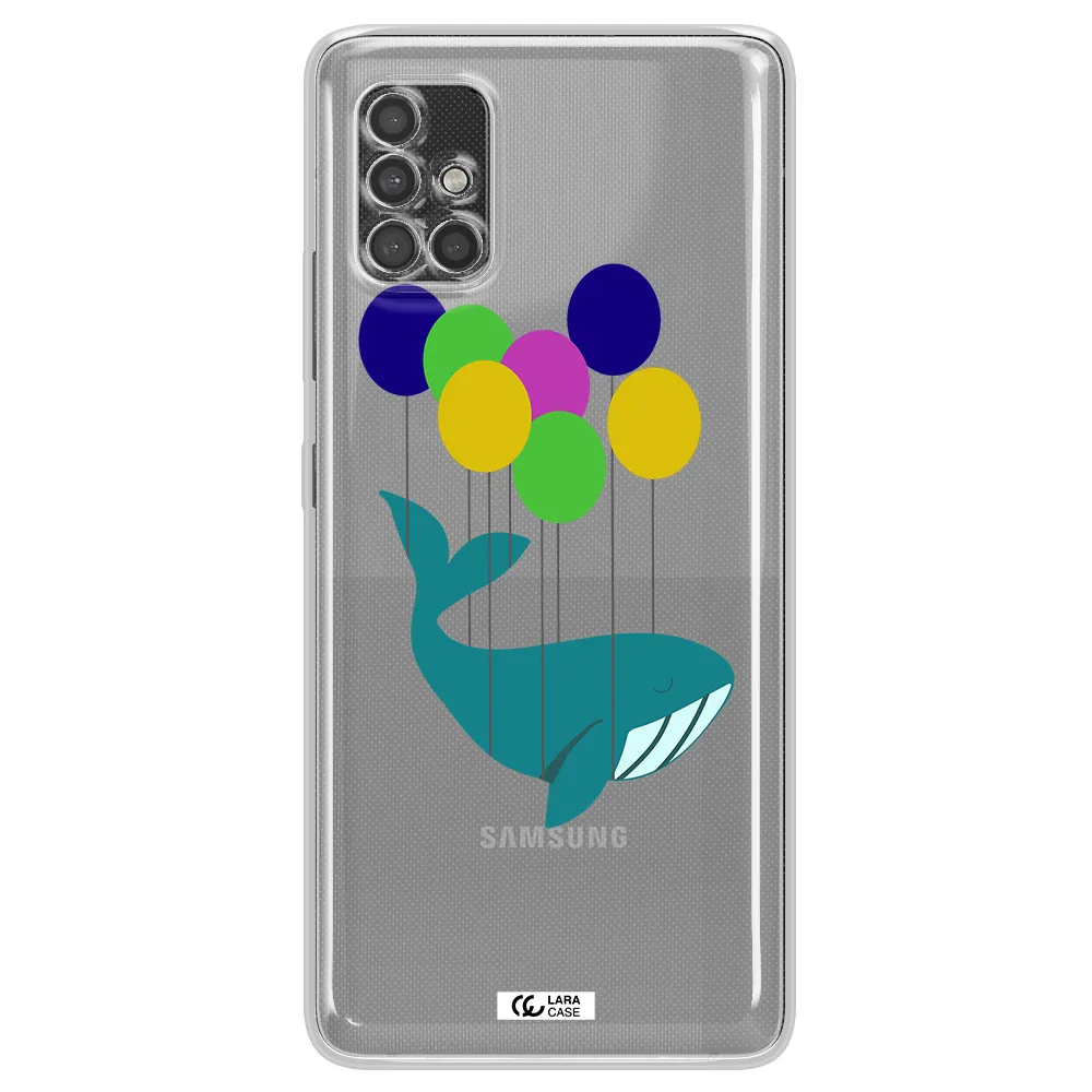Flying Whale Samsung A40S Clear Tpu Case