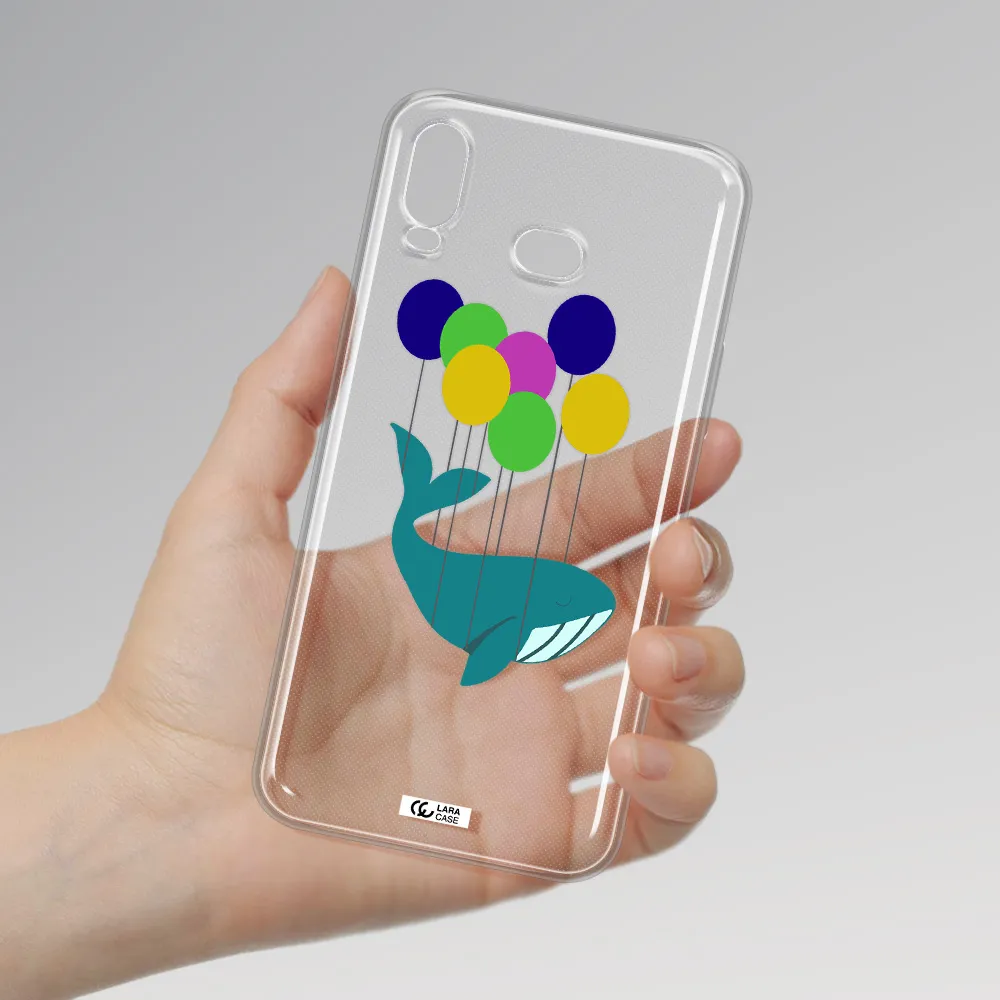 Flying Whale Samsung A6S Clear TPU Case
