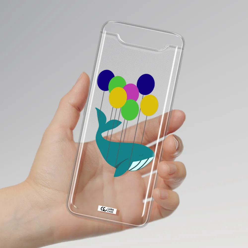 Flying Whale Samsung A80 Clear TPU Case