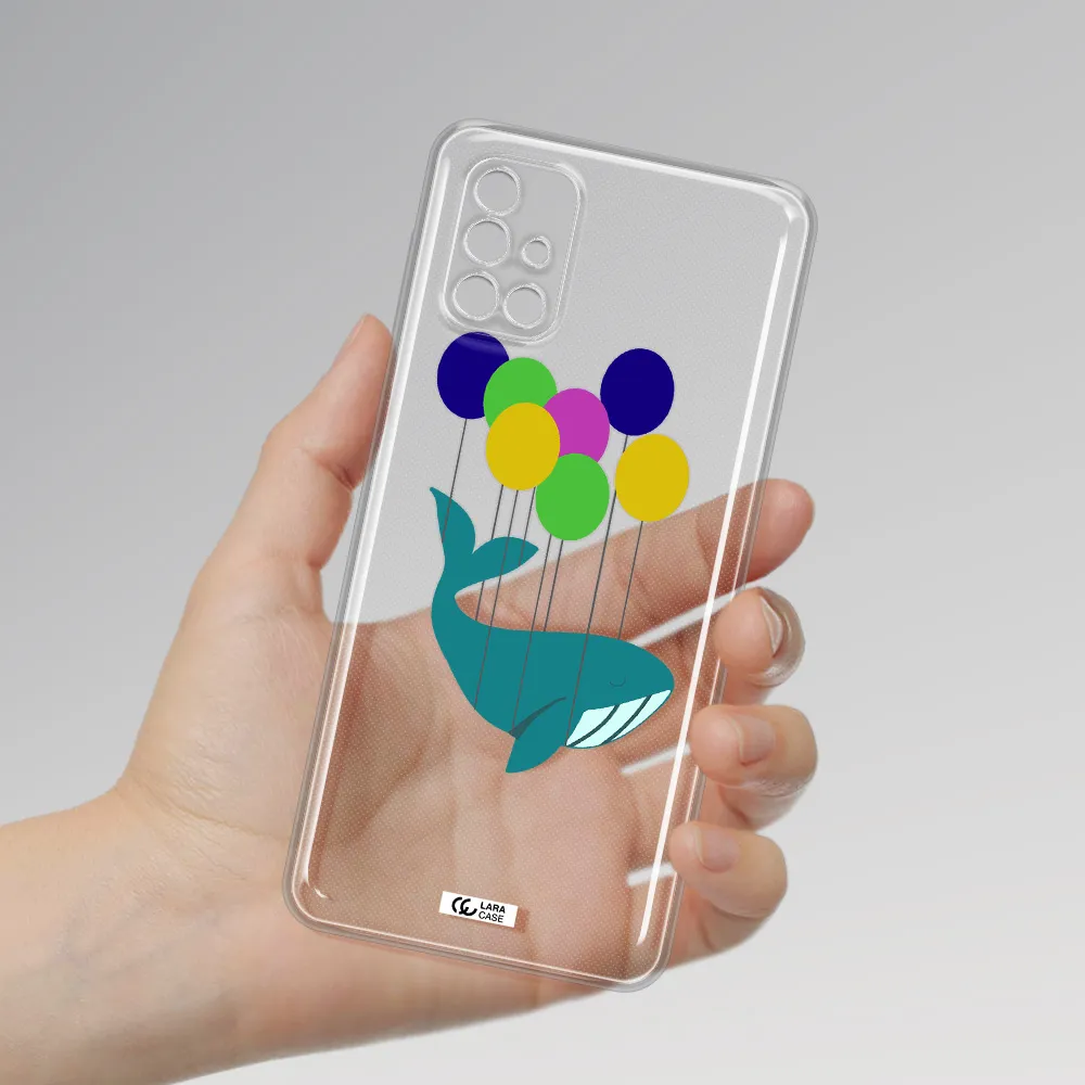 Flying Whale Samsung M51 Clear TPU Case