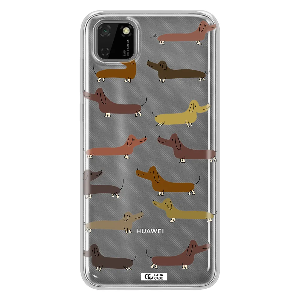 Dachshund Dogs Huawei Honor 9S Clear TPU Case
