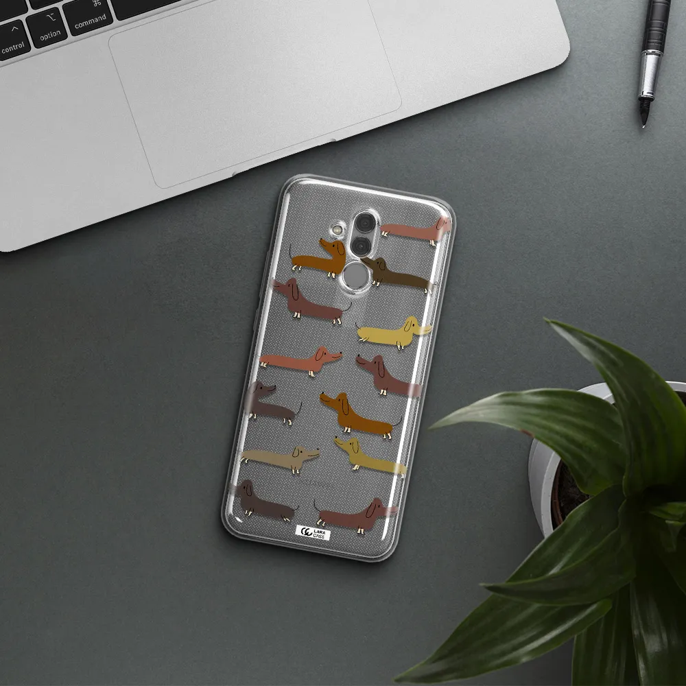 Dachshund Dogs Huawei Mate 20 Lite Clear TPU Case