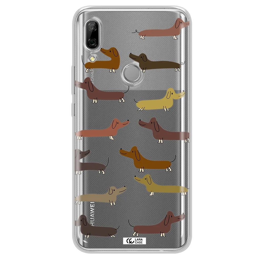 Dachshund Dogs Huawei P Smart Z Clear TPU Case