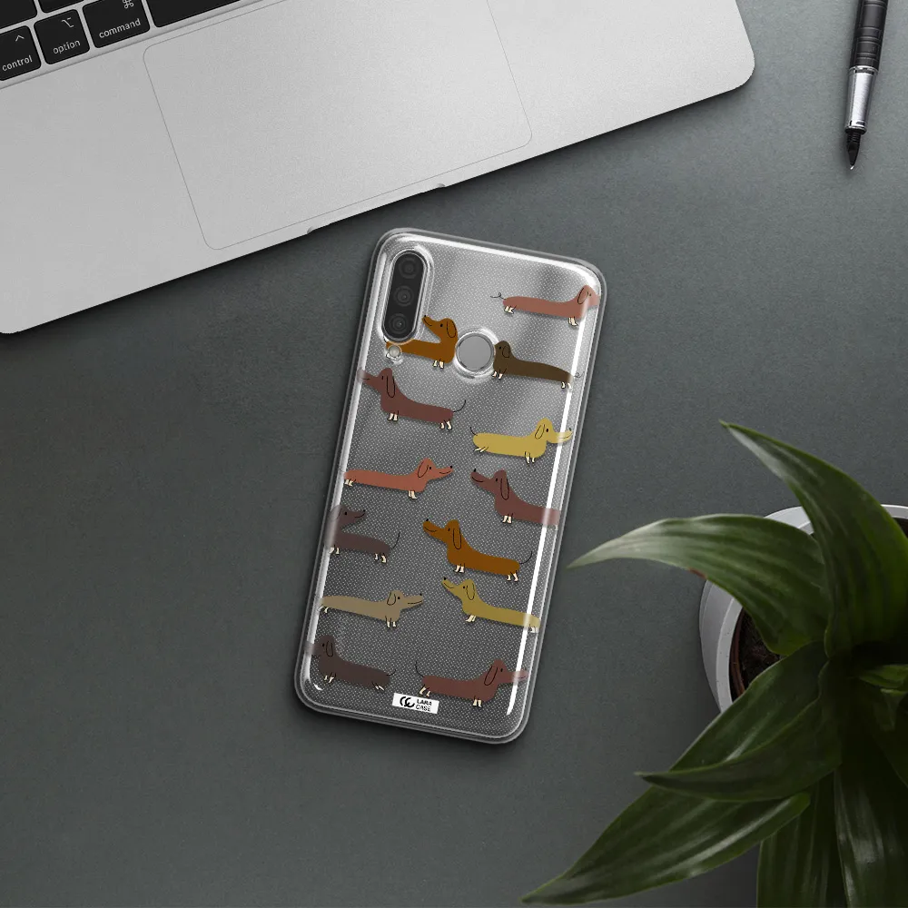 Dachshund Dogs Huawei P30 Lite Clear TPU Case