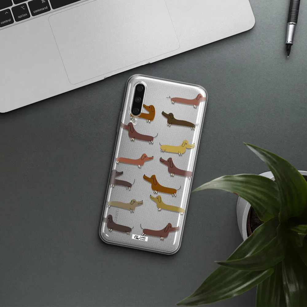 Dachshund Dogs Huawei Y9S Clear Tpu Case
