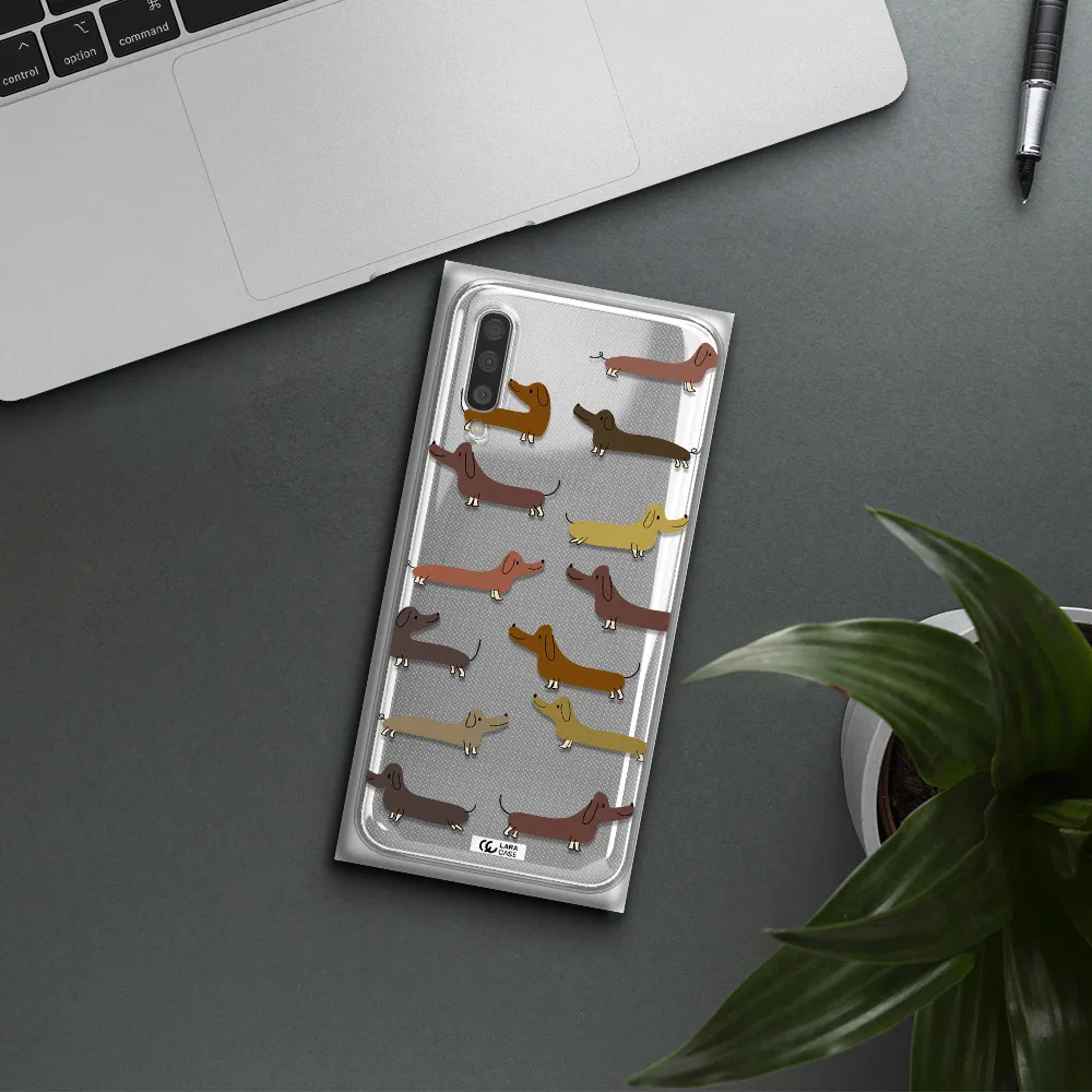 Dachshund Dogs Samsung A50S Clear Tpu Case