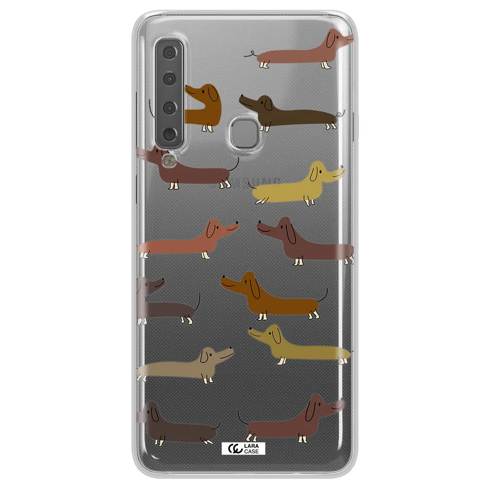 Dachshund Dogs Samsung A9 2018 Clear TPU Case