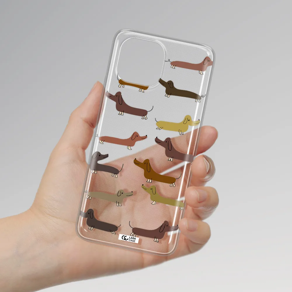 Dachshund Dogs Xiaomi Mi 11 Lite Clear TPU Case