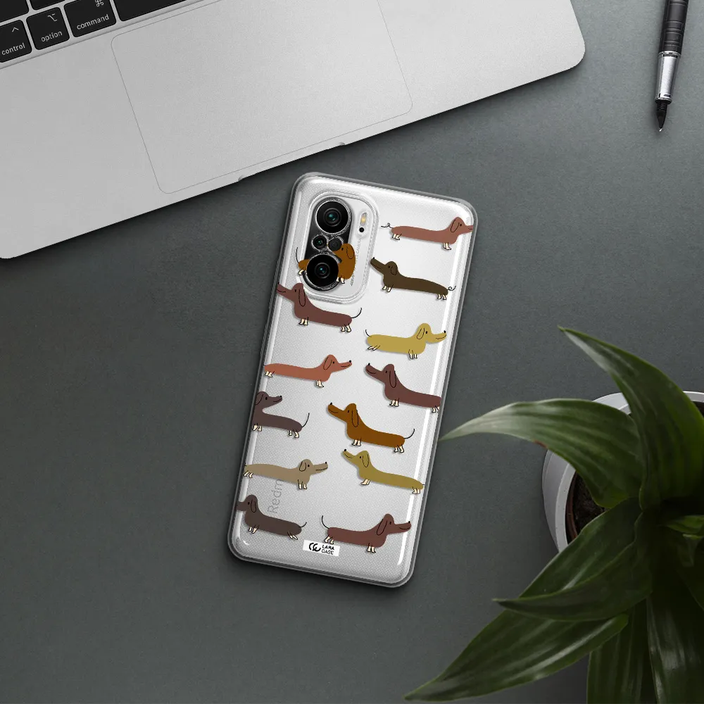 Dachshund Dogs Xiaomi Poco F3 Clear Tpu Case